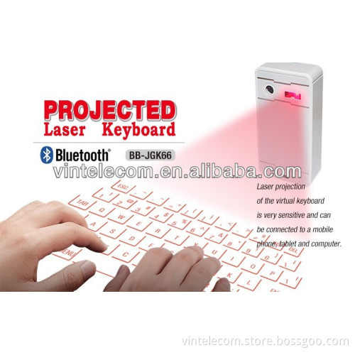 Mobile laser keyboard
